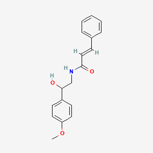 molecular formula C18H19NO3 B1664389 Aegeline CAS No. 456-12-2