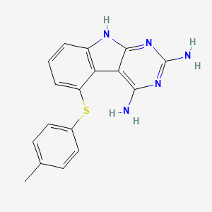molecular formula C17H15N5S B1664425 AG311 CAS No. 1126602-42-3