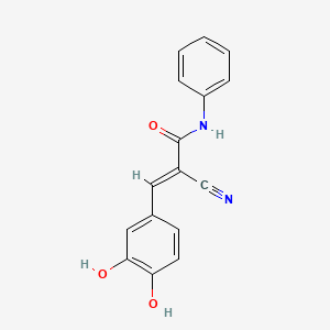 molecular formula C16H12N2O3 B1664427 Tyrphostin B48 CAS No. 139087-53-9