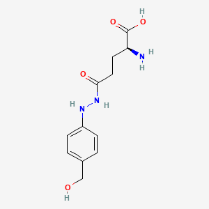 molecular formula C12H17N3O4 B1664429 Agaritine CAS No. 2757-90-6