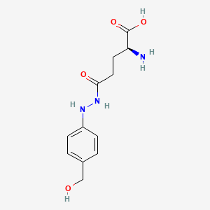 molecular formula C13H17N3O6 B1664429 Agaritine CAS No. 2757-90-6
