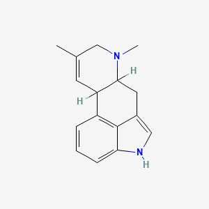 molecular formula C16H18N2 B1664434 6,8-Dimethyl-8,9-didehydroergoline CAS No. 548-42-5