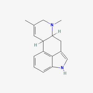 molecular formula C16H18N2 B1664434 Agroclavine CAS No. 548-42-5