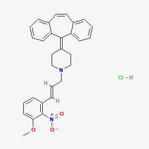 molecular formula C30H29ClN2O3 B1664437 AH-1058 CAS No. 228123-15-7