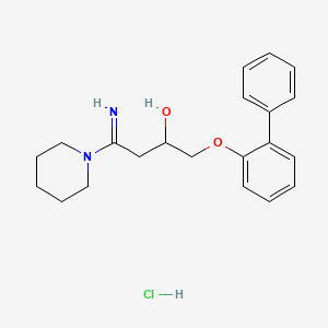 molecular formula C21H27ClN2O2 B1664438 AH 11110 Hydrochloride CAS No. 179388-65-9