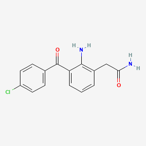 molecular formula C15H13ClN2O2 B1664445 AHR-10037 CAS No. 78281-73-9