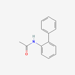 molecular formula C14H13NO B1664454 2-Acetamidobiphenyl CAS No. 2113-47-5