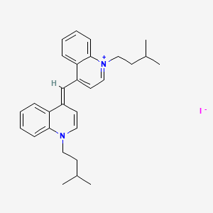 molecular formula C29H35IN2 B1664457 Cyanine CAS No. 523-42-2