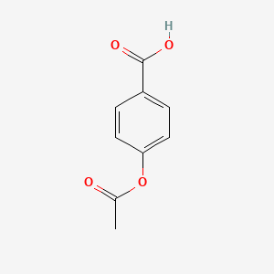 molecular formula C9H8O4 B1664458 4-Acetoxybenzoic acid CAS No. 2345-34-8