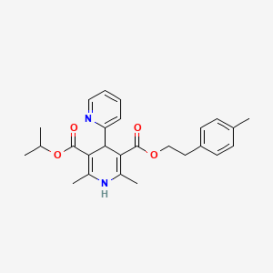 molecular formula C26H30N2O4 B1664477 AK-2-38 CAS No. 122508-12-7