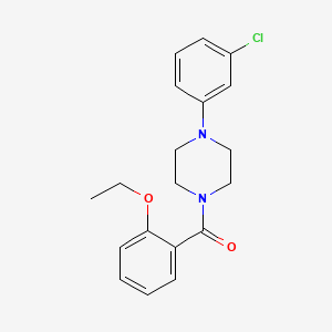 molecular formula C19H21ClN2O2 B1664480 Anticancer agent 211 CAS No. 314022-97-4
