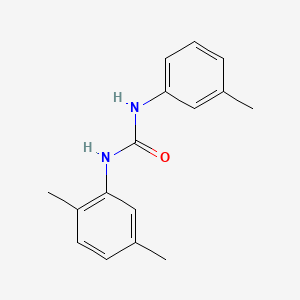 molecular formula C16H18N2O B1664482 1-(2,5-Dimethylphenyl)-3-(3-methylphenyl)urea CAS No. 445007-59-0