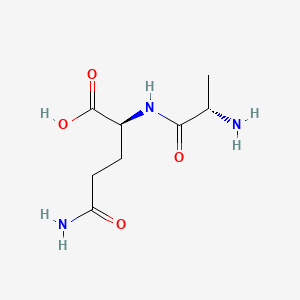 molecular formula C8H15N3O4 B1664493 l-Alanyl-l-glutamine CAS No. 39537-23-0