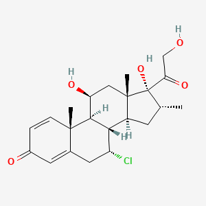 B1664502 Alclometasone CAS No. 67452-97-5