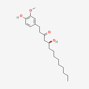 molecular formula C21H34O4 B1664516 (10)-Gingerol CAS No. 23513-15-7