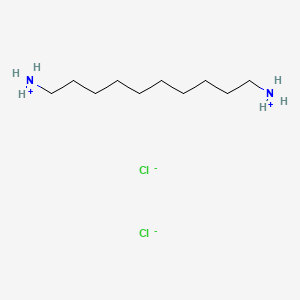 molecular formula C10H26Cl2N2 B1664521 1,10-Diaminodecane dihydrochloride CAS No. 7408-92-6