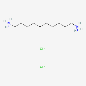 molecular formula C10H28Cl2N2 B1664521 1,10-癸二胺，二盐酸盐 CAS No. 7408-92-6