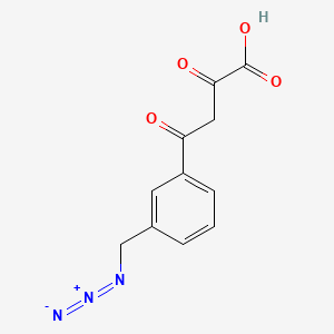 molecular formula C11H9N3O4 B1664524 HIV-1 Integrase Inhibitor CAS No. 544467-07-4