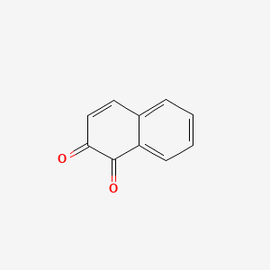 molecular formula C10H6O2 B1664529 1,2-Naphthoquinone CAS No. 524-42-5