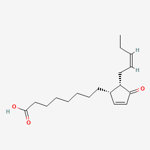 molecular formula C18H28O3 B1664530 12-Oxo-phytodienoic acid CAS No. 85551-10-6