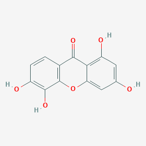 molecular formula C13H8O6 B1664531 1,3,5,6-Tetrahydroxyxanthone CAS No. 5084-31-1
