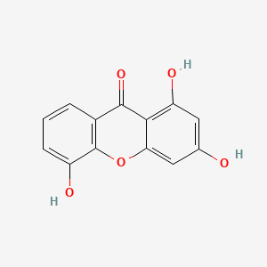 molecular formula C13H8O5 B1664532 1,3,5-Trihydroxyxanthone CAS No. 6732-85-0