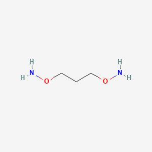 molecular formula C3H10N2O2 B1664539 1,3-Bis-aminooxy propane CAS No. 98627-69-1