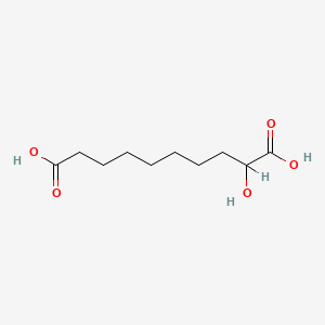 molecular formula C10H18O5 B1664551 2-Hydroxydecanedioic acid CAS No. 103963-71-9