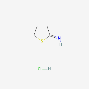 molecular formula C4H8ClNS B1664552 2-Iminothiolane hydrochloride CAS No. 4781-83-3