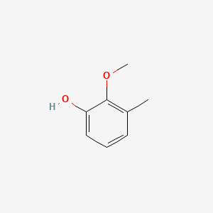 molecular formula C8H10O2 B1664559 2-甲氧基-3-甲基苯酚 CAS No. 18102-31-3