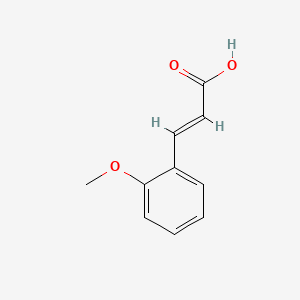 molecular formula C10H10O3 B1664561 2-甲氧基肉桂酸 CAS No. 1011-54-7