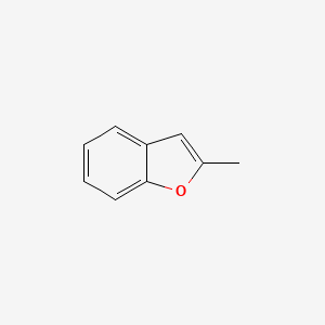 molecular formula C9H8O B1664563 2-甲基苯并呋喃 CAS No. 4265-25-2