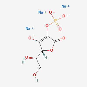molecular formula C6H6Na3O9P B1664571 抗坏血酸磷酸钠 CAS No. 66170-10-3