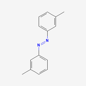 molecular formula C14H14N2 B1664585 3,3'-二甲基偶氮苯 CAS No. 588-04-5