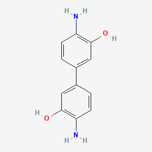 molecular formula C12H12N2O2 B1664586 3,3'-二羟基联苯胺 CAS No. 2373-98-0