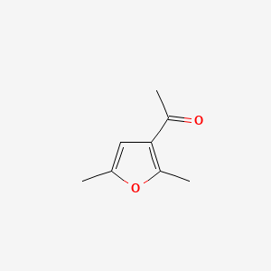 molecular formula C8H10O2 B1664592 3-乙酰-2,5-二甲基呋喃 CAS No. 10599-70-9