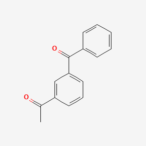 molecular formula C15H12O2 B1664593 3-Acetylbenzophenone CAS No. 66067-44-5