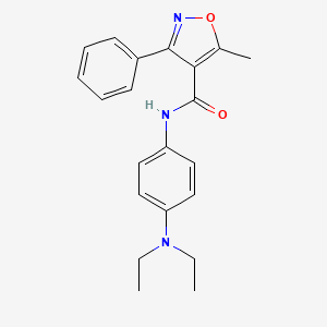 molecular formula C21H23N3O2 B1664599 GATA4-NKX2-5-IN-1 