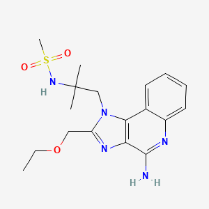 molecular formula C18H25N5O3S B1664604 3M-011 CAS No. 642473-62-9