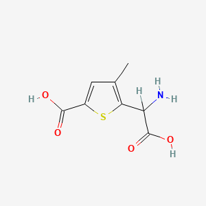 molecular formula C8H9NO4S B1664605 3-Matida CAS No. 518357-51-2