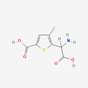 molecular formula C15H16N2O8S2 B1664605 3-Matida CAS No. 518357-51-2