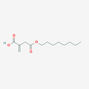 molecular formula C13H22O4 B1664619 4-Octyl Itaconate CAS No. 3133-16-2