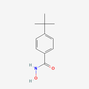 molecular formula C11H15NO2 B1664625 4-tert-butyl-N-hydroxybenzamide CAS No. 62034-73-5