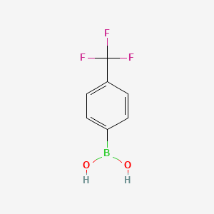 molecular formula C7H6BF3O2 B1664628 4-Trifluoromethylphenylboronic acid CAS No. 128796-39-4