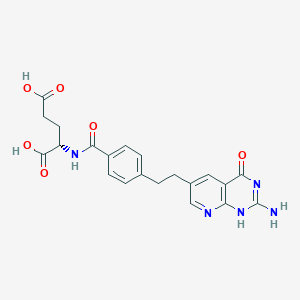 molecular formula C21H21N5O6 B1664631 5,10-Dideazafolic acid CAS No. 85597-18-8