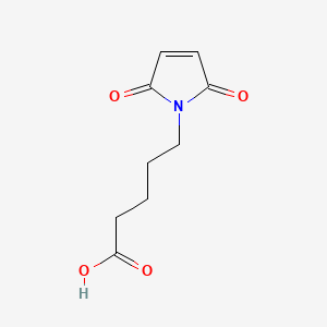 molecular formula C9H11NO4 B1664633 5-(2,5-dioxo-2,5-dihydro-1H-pyrrol-1-yl)pentanoic acid CAS No. 57078-99-6