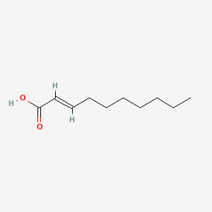 molecular formula C10H18O2 B1664641 (E)-2-Decenoic acid CAS No. 72881-27-7