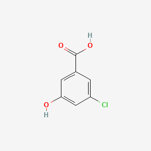 molecular formula C8H7ClO3 B1664645 3-Chloro-5-hydroxybenzoic acid CAS No. 53984-36-4
