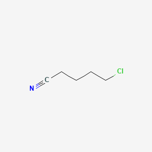 molecular formula C5H8ClN B1664646 5-Chlorovaleronitrile CAS No. 6280-87-1