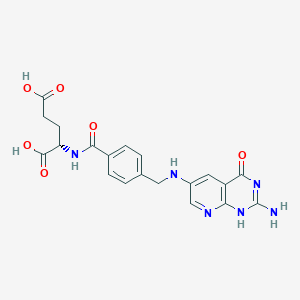 molecular formula C20H20N6O6 B1664649 5-Deazaisofolic acid CAS No. 130327-67-2